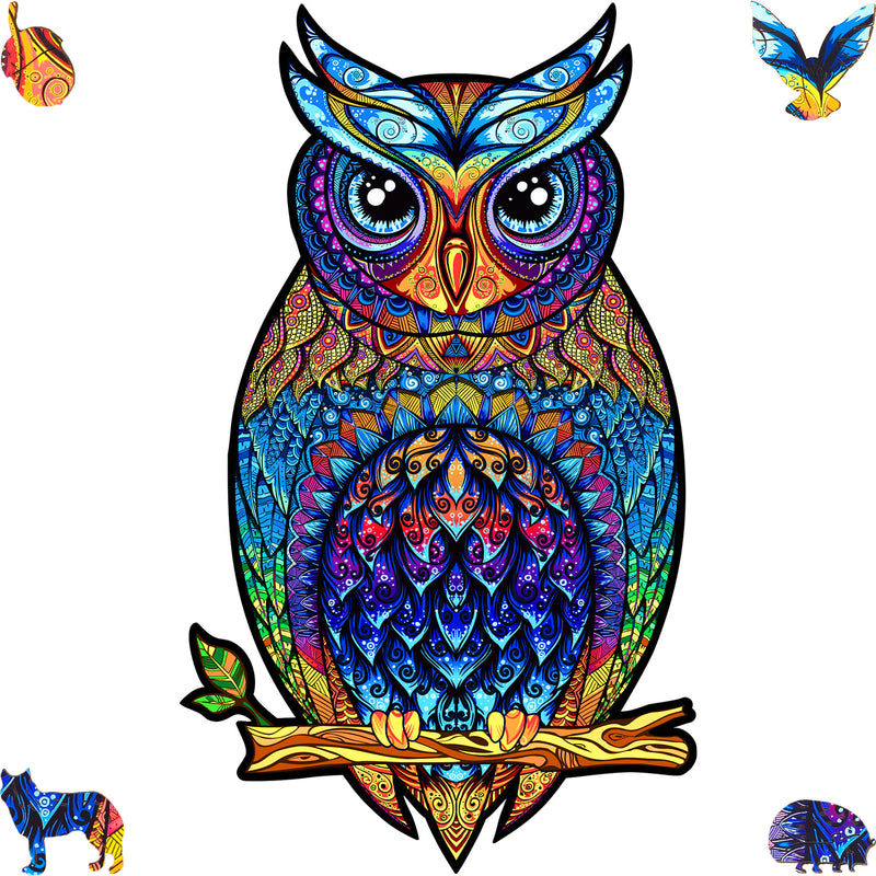 Buy Owl Puzzle made of Wood | Price for Owl Puzzle made of Wood by ...